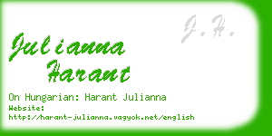 julianna harant business card